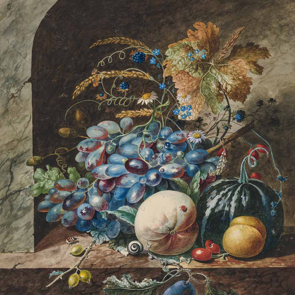Still Life Watercolor Painting - 1618