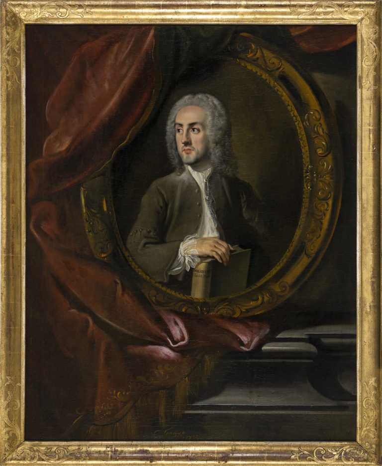 Cornelis Troost Portrait of Théodore Tronchin